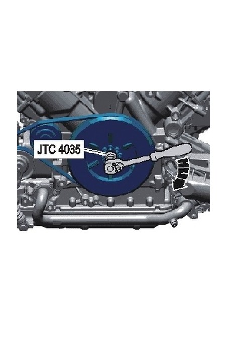 Адаптер для проворачивания коленвала VW, Audi JTC 4035