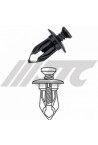 Автомобильная пластиковая клипса крепежная бампер, уп 100 шт. JTC RD23