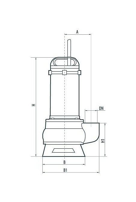 Фекальный насос Насосы+ WQD 8-16-1,1F (4823072205618)