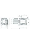 Поверхностный насос Насосы+ JET80B (4823072200156)