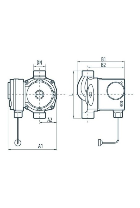 Циркуляционный насос Насосы+ BPS20-2G-130/B (4823072204147)