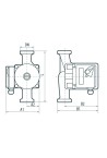 Циркуляционный насос Насосы+ BPS25-4S-130 (4823072203768)