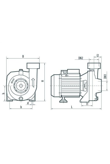Поверхностный насос Sprut HPF 550 (4823072200408)