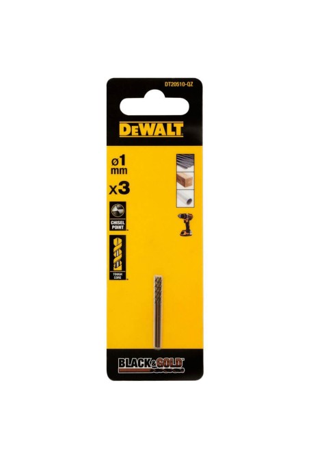 Сверло по металлу Black & Gold DeWALT DT20510 | Valeon