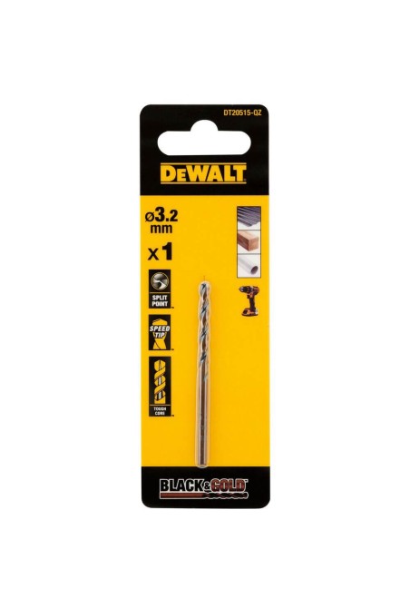 Свердло по металу Black & Gold DeWALT DT20515 | Valeon