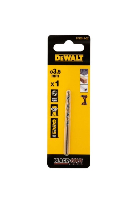 Свердло по металу Black & Gold DeWALT DT20516 | Valeon