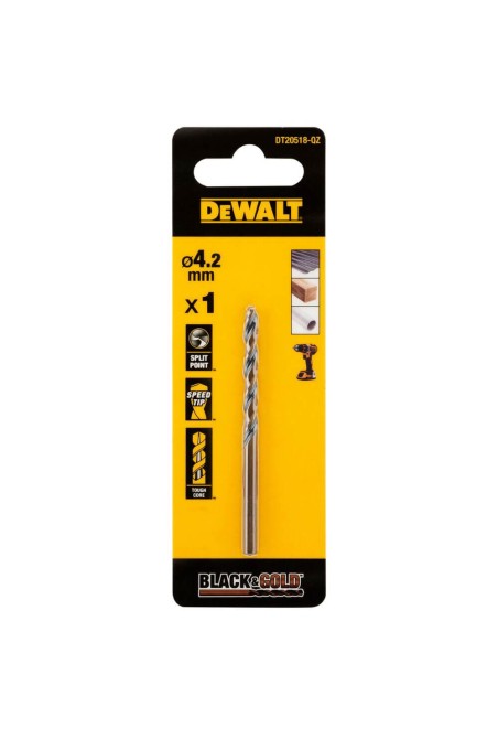 Сверло по металлу Black & Gold DeWALT DT20518 | Valeon
