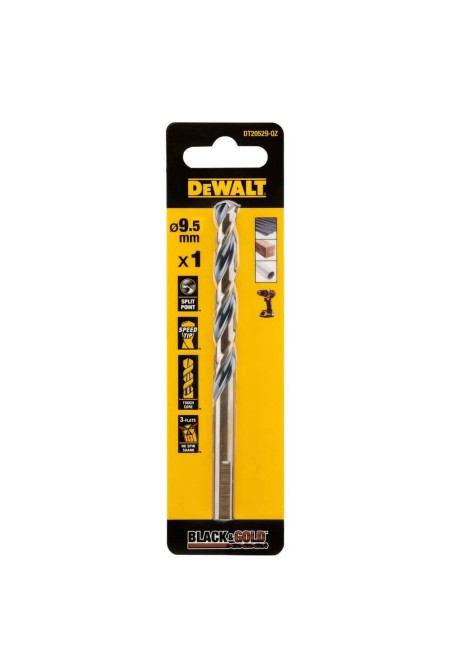 Свердло по металу Black & Gold DeWALT DT20529 | Valeon