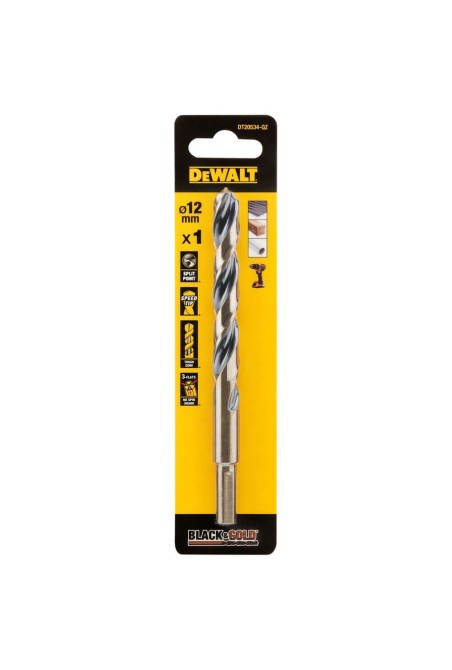 Сверло по металлу Black & Gold DeWALT DT20534 | Valeon