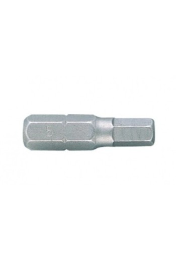 Бита торцевая HEX 1/4" H6х25 мм KING TONY (102506H)