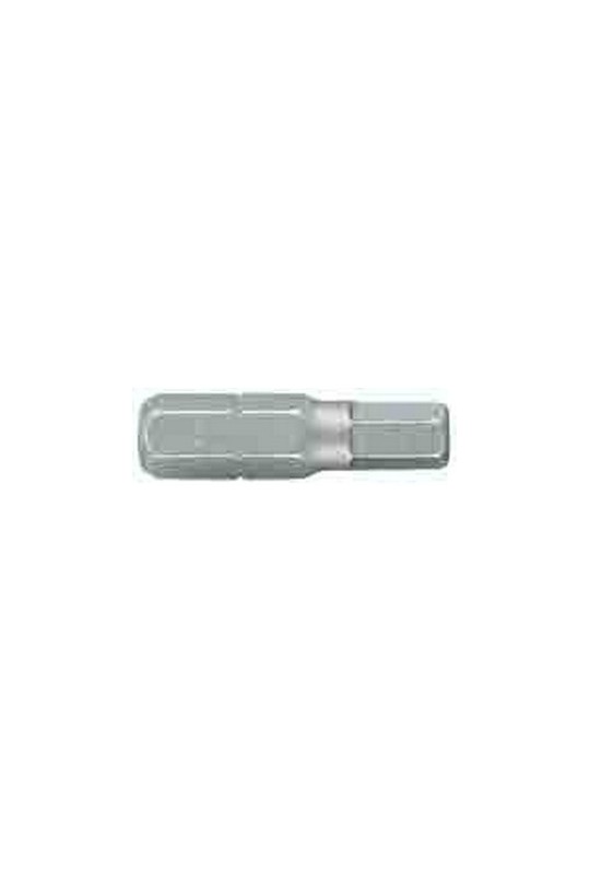 Бита торцевая HEX 1/4" H8х25 мм KING TONY (102508H)