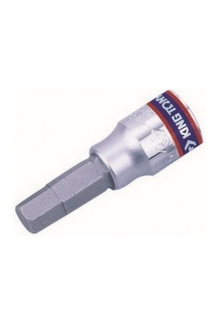 Біта в головку HEX 1/4" DR H4x37 мм KING TONY (203504)