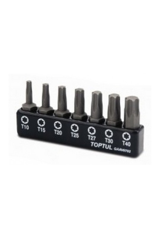 Набор бит (Torx: T10-T40) TOPTUL GAAV0702