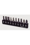 Набір біт 10ед. 1/4 (PH, SL, Torx, SQ) TOPTUL GAAV1001