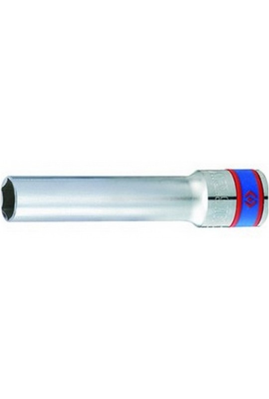 1/2"DR.DEEP SOCKET 12mm 6PT CHROME 120mmL KING TONY (425512M)