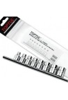 Набор головок TORX 3/8 E8-E20 8ед.(звезда Давида) TOPTUL GAAG0802