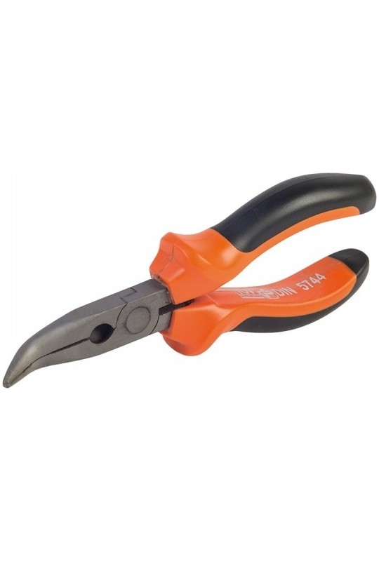 Плоскогубцы изогнутые MIOL PREMIUM L160мм 40-025