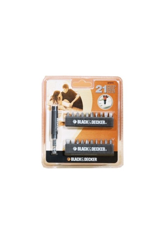 Набір інструментів BLACK&DECKER A7074 (21 предм.)