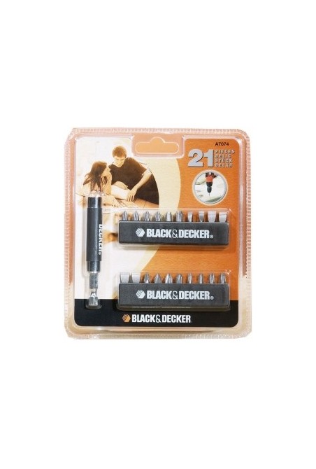 Набір інструментів BLACK&DECKER A7074 (21 предм.)