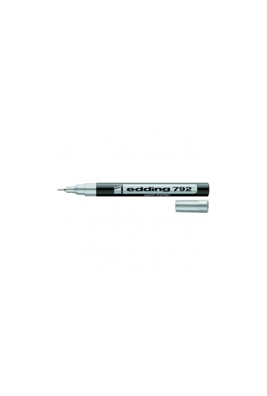 Маркер лаковый 0,8 мм (серебро) Edding Paint 792 (e-792/13)