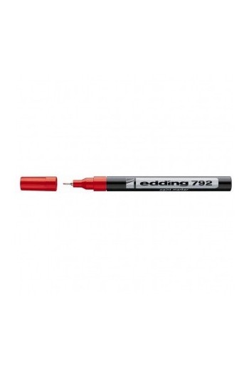 Маркер лаковий 0,8 мм (червоний) Edding Paint 792 (e-792/02)
