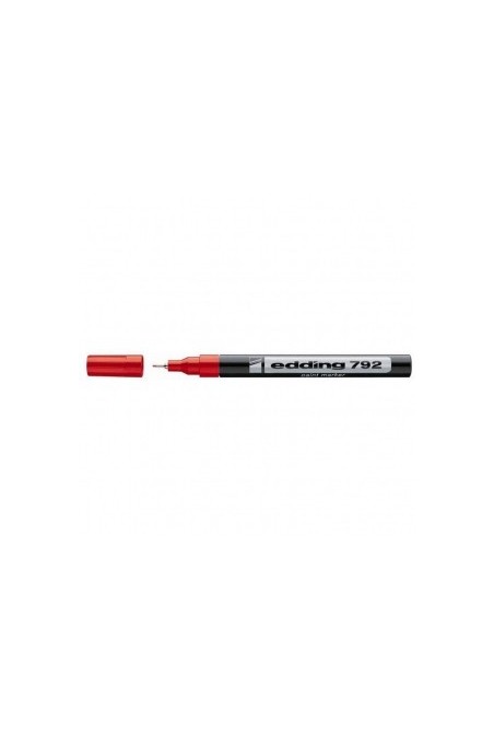 Маркер лаковий 0,8 мм (червоний) Edding Paint 792 (e-792/02)