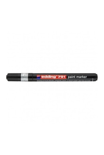 Маркер лаковий 1-2 мм (чорний) Edding Paint 791 (e-791/01)