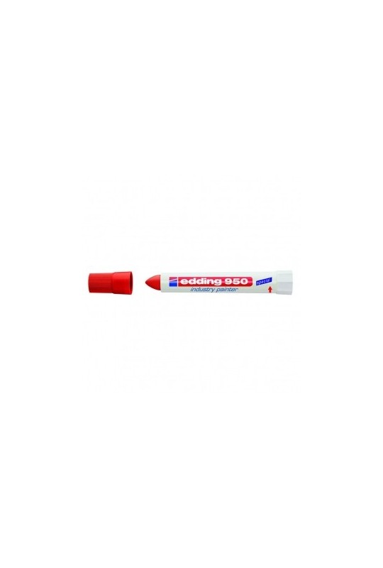 Маркер для грубих поверхонь 10 мм (червоний) Edding Industry Painter 950 (e-950/02)