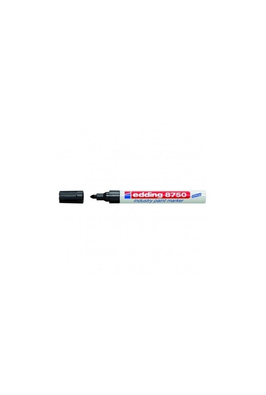 Маркер для жирних поверхонь 2-4 мм (чорний) Edding Industry Paint 8750 (e-8750/01)