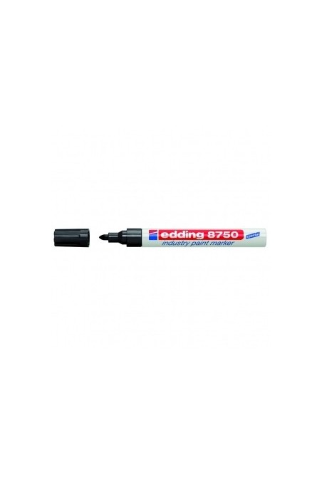 Маркер для жирних поверхонь 2-4 мм (чорний) Edding Industry Paint 8750 (e-8750/01)