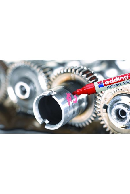 Маркер для жирних поверхонь 2-4 мм (чорний) Edding Industry Paint 8750 (e-8750/01)