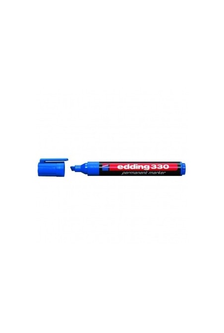 Маркер перманентный 1-5 мм (синий) Edding Permanent 330 (e-330/03)