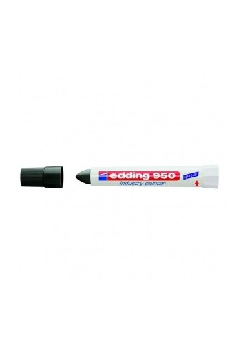 Маркер для грубих поверхонь 10 мм (чорний) Edding Industry Painter 950 (e-950/01)