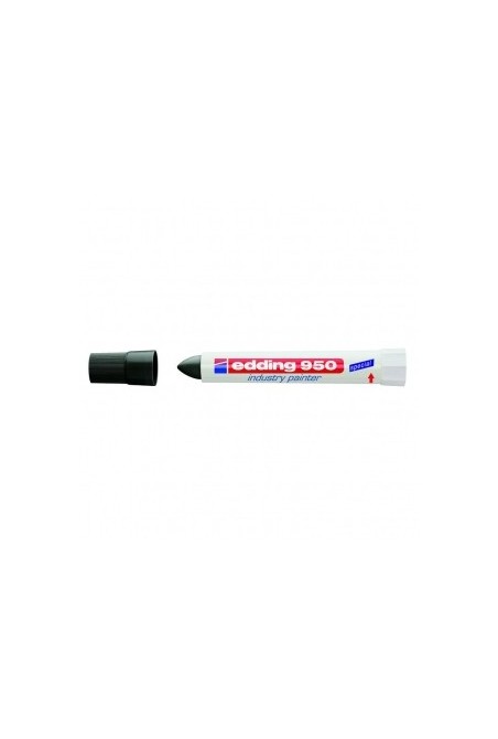 Маркер для грубих поверхонь 10 мм (чорний) Edding Industry Painter 950 (e-950/01)
