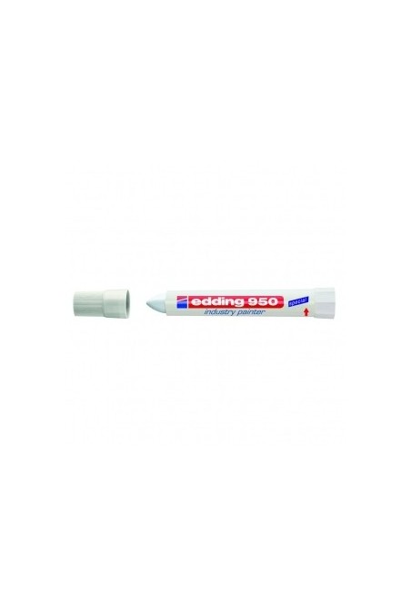 Маркер для грубих поверхонь 10 мм (білий) Edding Industry Painter 950 (e-950/11)