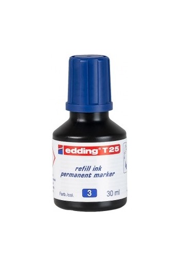 Чернила для заправки маркеров (синие) Edding Permanent T 25 (e-t25/03)