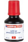 Черніла для заправки маркерів (червона) Edding Permanent T 25 (e-t25/02)