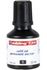 Чернила для заправки маркеров (черные) Edding Permanent T 25 (e-t25/01)