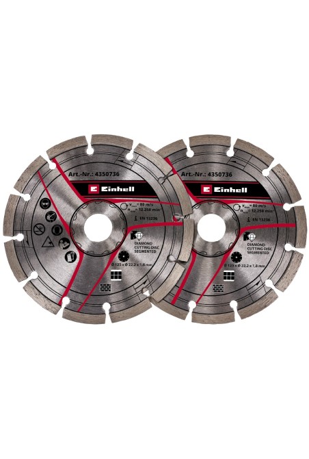 Диски для бороздодела Einhell 125х22.2 мм, 2 шт. | Valeon