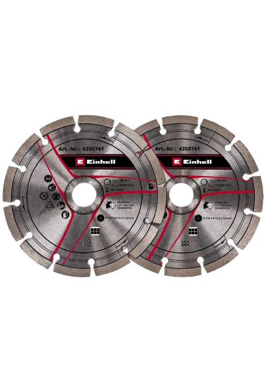 Диски для бороздодела Einhell 150х22.2 мм, 2 шт. | Valeon