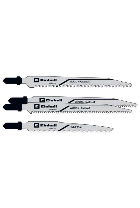 Set blades Einhell for jigsaws, 4 pcs. | Valeon