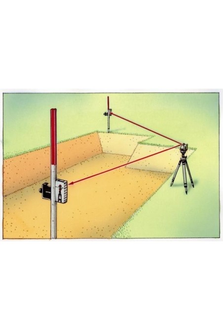 Нівелирна рейка 2м LASERLINER Flexi-Messlatte Plus kurz (080.49)