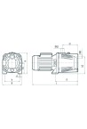 Поверхностный насос Насосы+ JET110B (4823072200163)