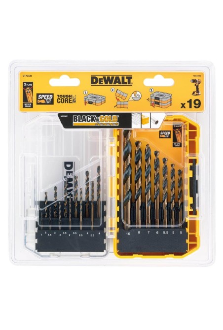Набор свердел по металлу DeWALT DT70728 | Valeon