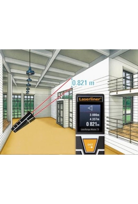 Лазерний дальномер 30м LASERLINER LaserRange-Master T3 (080.840A)