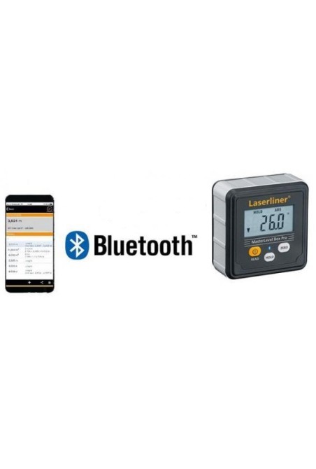 Цифровой уровень с Bluetooth LASERLINER MasterLevel Box Pro (081.262A)