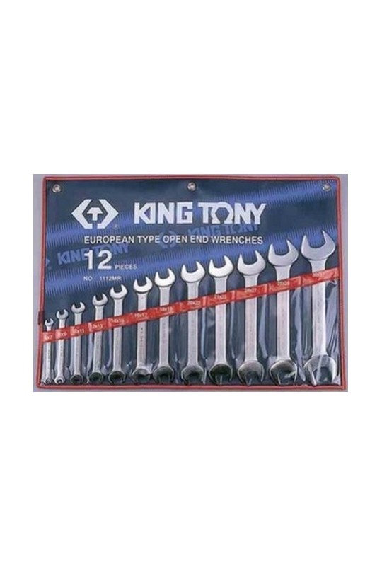 Набор ключей рожковых 6-32 мм (12 ед.) KING TONY (1112MR)