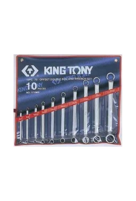 Набір ключів накидних 12шт. (6-32мм) KING TONY (1712MR)