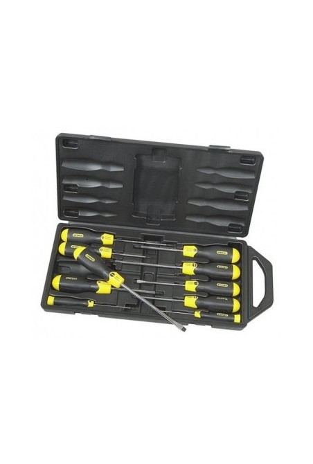 Набор отвёрток CUSHION GRIP 10шт STANLEY 2-65-005
