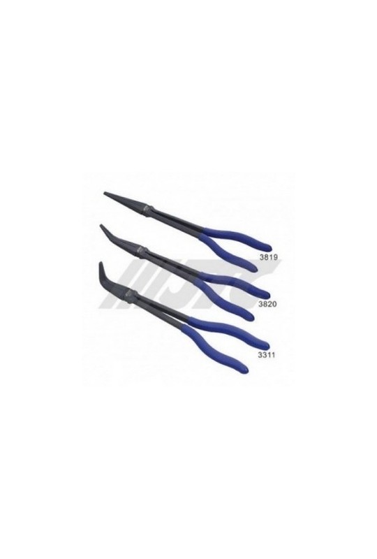 Long-nose pliers with extended rukoyatkami 275mm., straight JTC 3819 | Valeon
